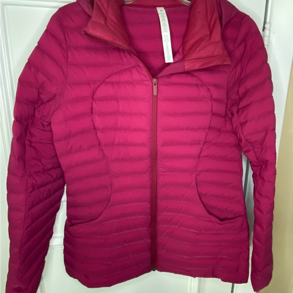 Women's Pink Puffer Lululemon Jacket